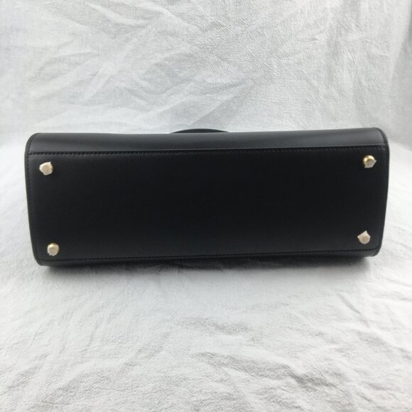 Tory Burch Eleanor Spazzolato Satchel Bag - Picture 5 of 9